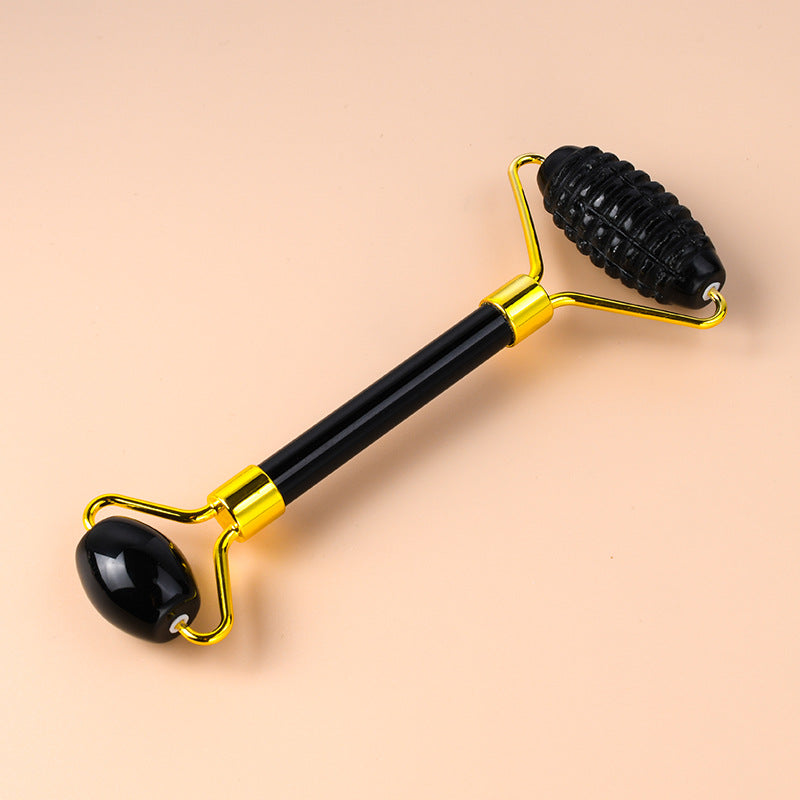 Double Head Jade Facial Roller Massager