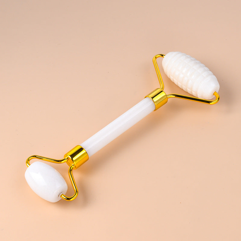 Double Head Jade Facial Roller Massager